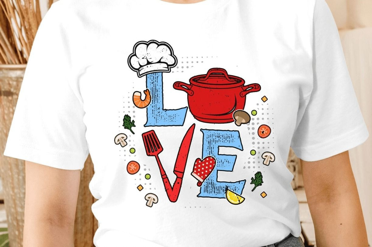 cooking hobby tshirt design