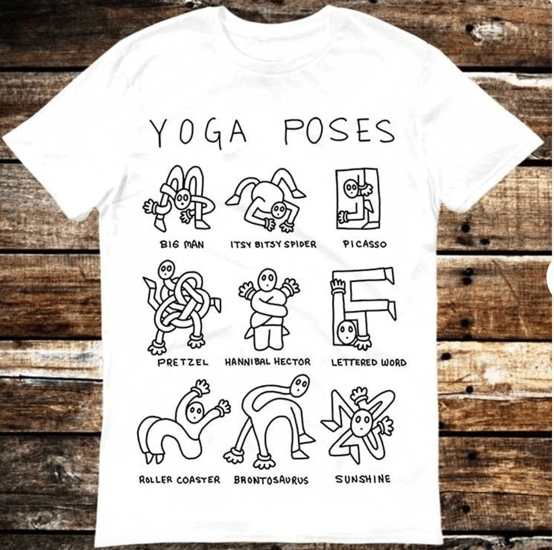 humor yoga poses