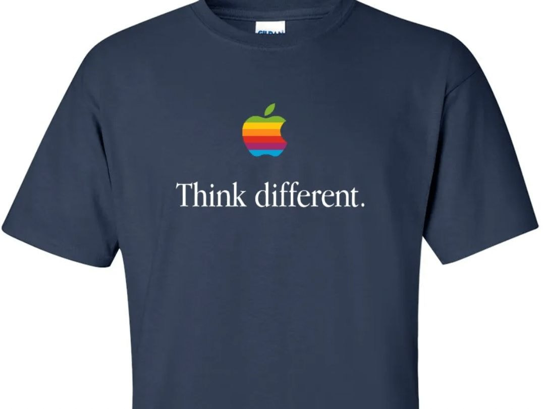 apple inspired t shirt design