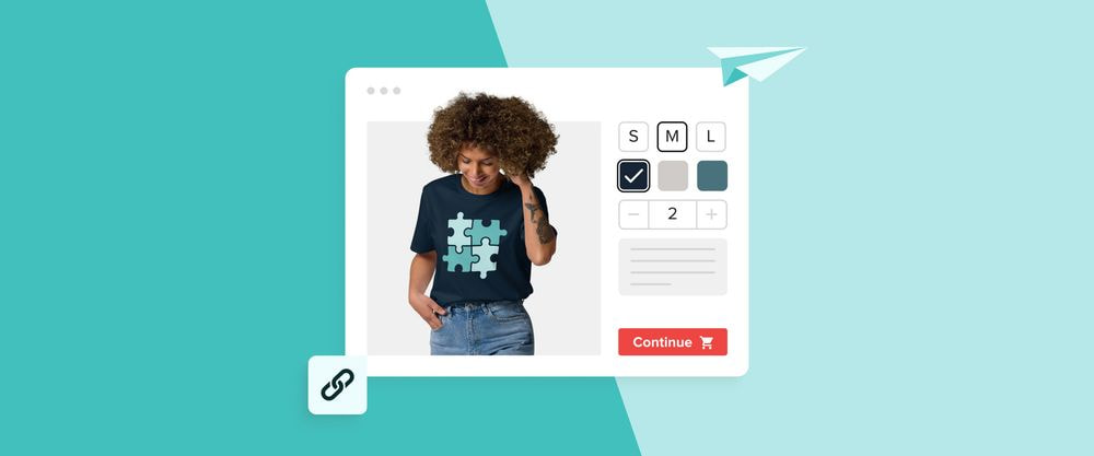shareable template example with a t-shirt 