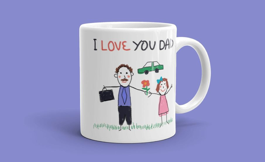 Erstelle ein persönliches Vatertagsgeschenk