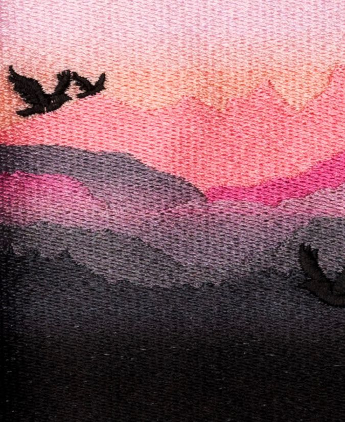 a close up of a fabric