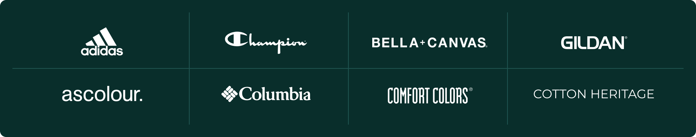 apparel brands logos