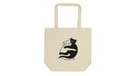 shopping bag con due gatti stampati