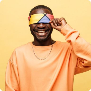 man with a bandana